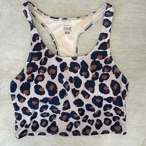 Kortni Jeane cheetah top